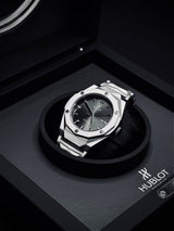 HUBLOT PLANE DIAL | DIAMOND CUT CHAIN