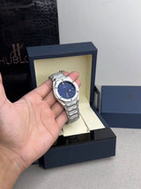 HUBLOT PLANE DIAL | DIAMOND CUT CHAIN